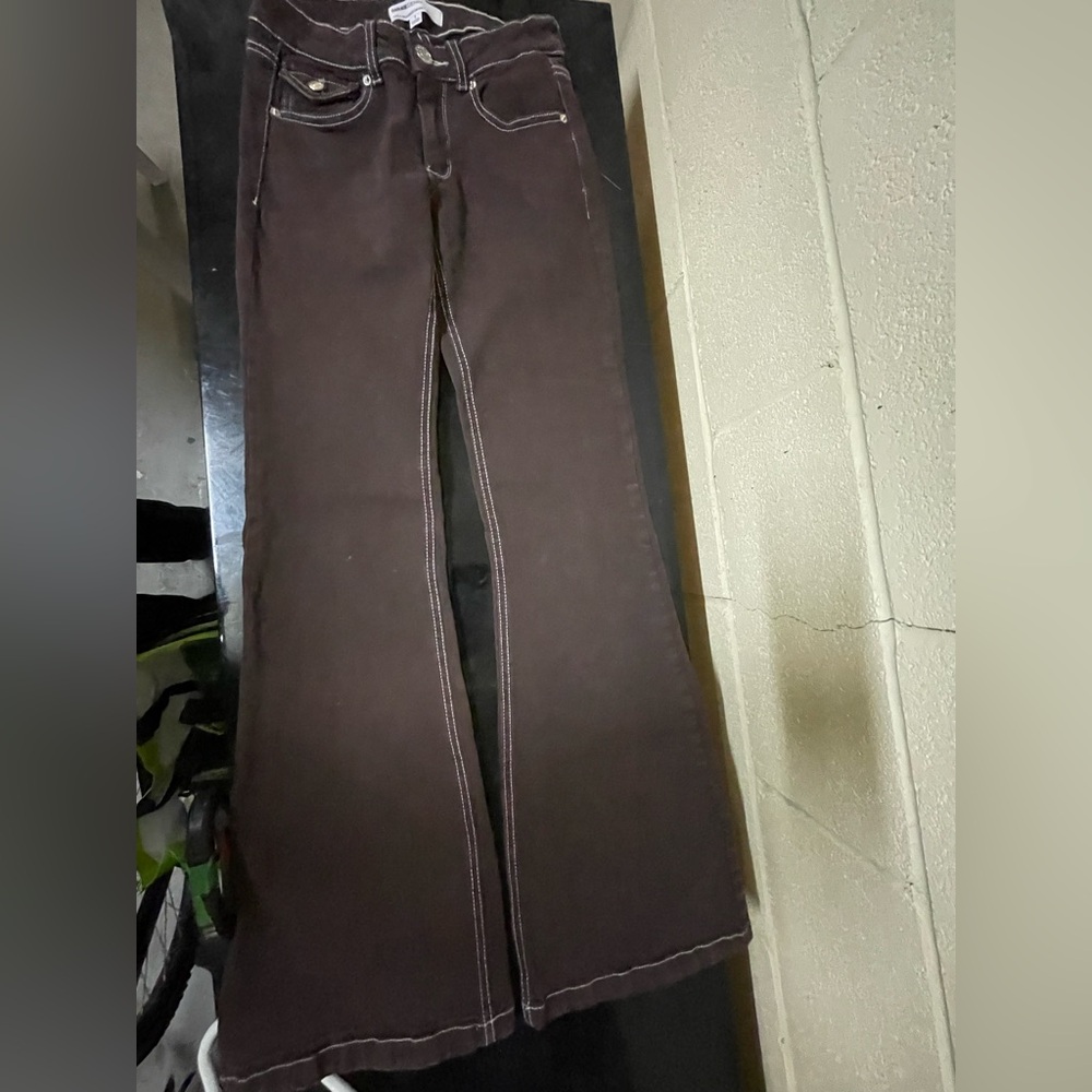 Garage Low Rise Flare Denim
